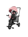 BN-LO-TRISCANDY_ROSE/GREY,Lionelo - Tricicleta Tris, Mecanism de pedalare libera, Suport picioare, Control al directiei, Scaun r