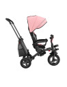 BN-LO-TRISCANDY_ROSE/GREY,Lionelo - Tricicleta Tris, Mecanism de pedalare libera, Suport picioare, Control al directiei, Scaun r