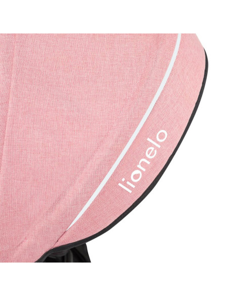 BN-LO-TRISCANDY_ROSE/GREY,Lionelo - Tricicleta Tris, Mecanism de pedalare libera, Suport picioare, Control al directiei, Scaun r