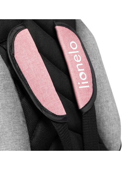 BN-LO-TRISCANDY_ROSE/GREY,Lionelo - Tricicleta Tris, Mecanism de pedalare libera, Suport picioare, Control al directiei, Scaun r