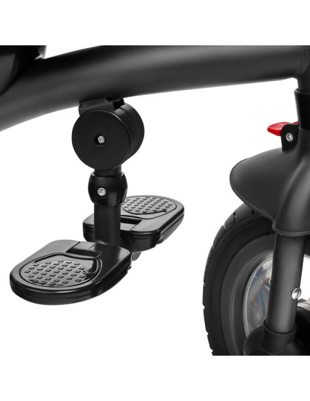 BN-LO-TRISCANDY_ROSE/GREY,Lionelo - Tricicleta Tris, Mecanism de pedalare libera, Suport picioare, Control al directiei, Scaun r