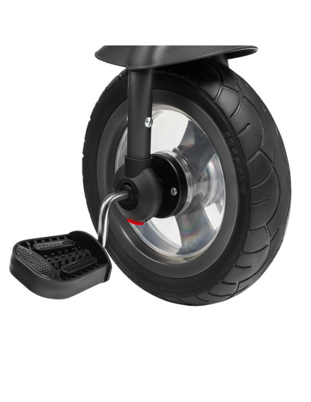 BN-LO-TRISCANDY_ROSE/GREY,Lionelo - Tricicleta Tris, Mecanism de pedalare libera, Suport picioare, Control al directiei, Scaun r