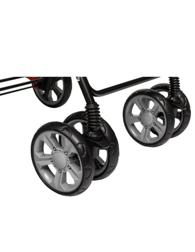 BN-LO-EMMA PLUS_PINK_SCANDI,Lionelo - Carucior sport Emma Plus, Cu tavita, 2 Suporturi pentru pahar, Geanta accesorii, Conform c