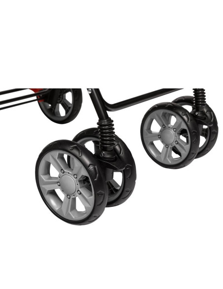 BN-LO-EMMA PLUS_PINK_SCANDI,Lionelo - Carucior sport Emma Plus, Cu tavita, 2 Suporturi pentru pahar, Geanta accesorii, Conform c