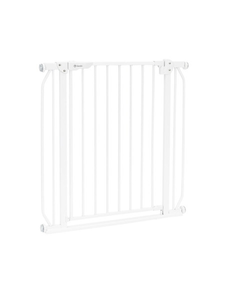 BN-LO-TRUUS SLIM_WHITE,Lionelo - Poarta de siguranta prin presiune Truus Slim, 105 cm, Conform cu standardul europeane de securi