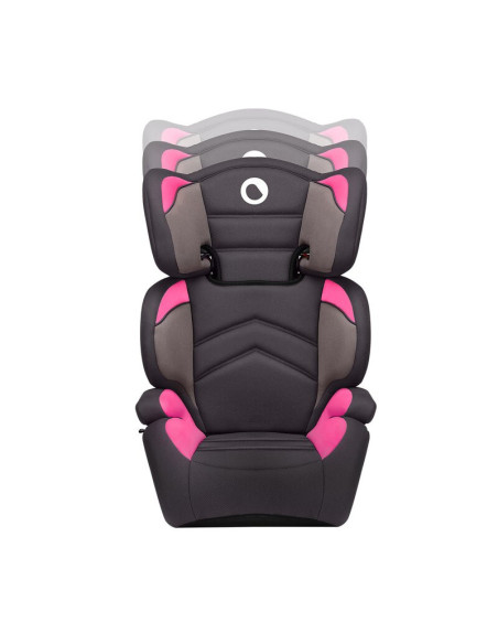 BN-LO-LARS_CANDY_PINK,Lionelo - Scaun auto Lars Candy Spatar detasabil, 15-36 Kg, Conform cu standardul european de securitate E