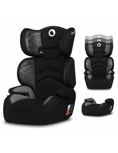 BN-LO-LARS_GRAPHITE,Lionelo - Scaun auto Lars Graphite Spatar detasabil, 15-36 Kg, Conform cu standardul european de securitate 