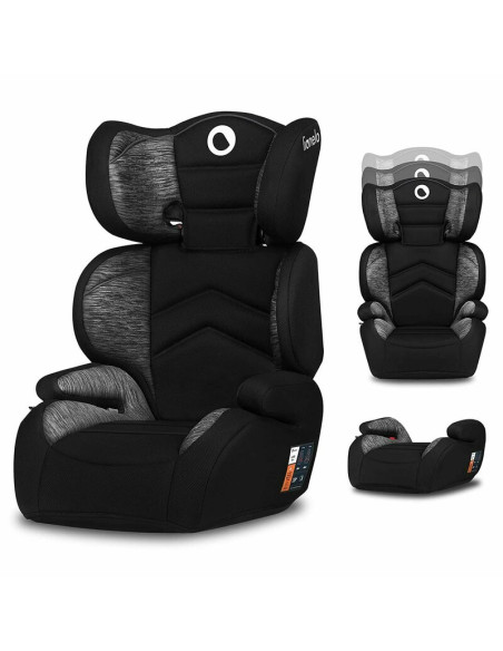 BN-LO-LARS_GRAPHITE,Lionelo - Scaun auto Lars Graphite Spatar detasabil, 15-36 Kg, Conform cu standardul european de securitate 