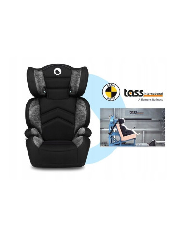 BN-LO-LARS_GRAPHITE,Lionelo - Scaun auto Lars Graphite Spatar detasabil, 15-36 Kg, Conform cu standardul european de securitate 