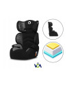 BN-LO-LARS_GRAPHITE,Lionelo - Scaun auto Lars Graphite Spatar detasabil, 15-36 Kg, Conform cu standardul european de securitate 