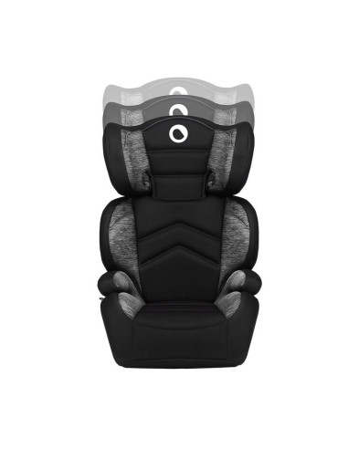 BN-LO-LARS_GRAPHITE,Lionelo - Scaun auto Lars Graphite Spatar detasabil, 15-36 Kg, Conform cu standardul european de securitate 