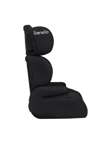 BN-LO-LARS_SPORTY_BLACK,Lionelo - Scaun auto Lars Sporty Spatar detasabil, 15-36 Kg, Conform cu standardul european de securitat