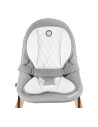 BN-LO-ROSA_STONE_GREY/BLACK,Lionelo - Sezlong Rosa Stone, Pliabil, Spatar reglabil, Pozitie de somn, Rotire 90 grade, din Lemn, 