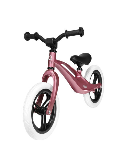 BN-LOE-BART_BUBBLEGUM,Lionelo - Bicicleta usoara Bart, Fara pedale, Cu cadru din magneziu, Cu ghidon si sa reglabile, Greutate 3