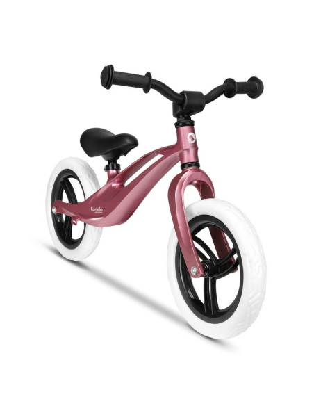 BN-LOE-BART_BUBBLEGUM,Lionelo - Bicicleta usoara Bart, Fara pedale, Cu cadru din magneziu, Cu ghidon si sa reglabile, Greutate 3