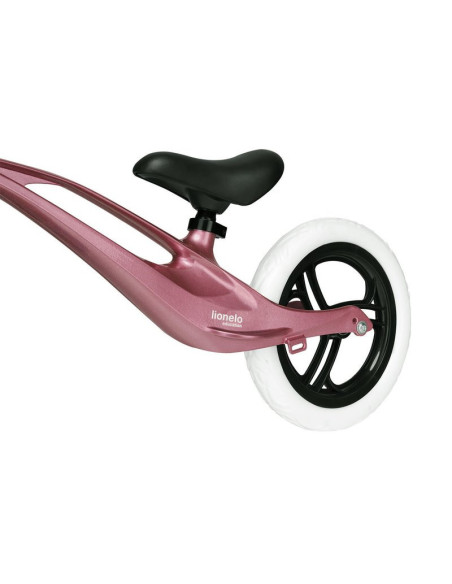 BN-LOE-BART_BUBBLEGUM,Lionelo - Bicicleta usoara Bart, Fara pedale, Cu cadru din magneziu, Cu ghidon si sa reglabile, Greutate 3