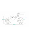 BN-LOE-BART_BUBBLEGUM,Lionelo - Bicicleta usoara Bart, Fara pedale, Cu cadru din magneziu, Cu ghidon si sa reglabile, Greutate 3