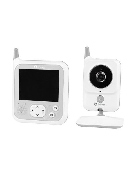 BN-LOC-BABYLINE_7.1,Lionelo - Videofon Babyline 7.1, Cu melodii, Cu lampa inclusa