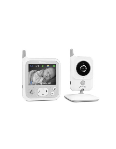 BN-LOC-BABYLINE_7.1,Lionelo - Videofon Babyline 7.1, Cu melodii, Cu lampa inclusa