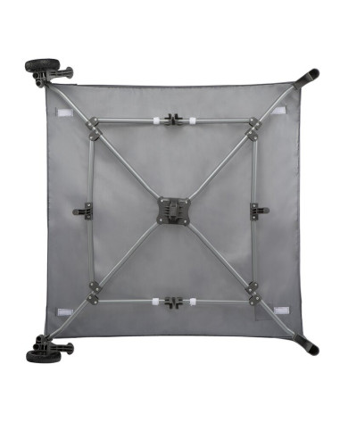 BN-LO-SOFIE_GREY_SCANDI,Lionelo - Tarc de joaca Lene, Cu roti, Cu intrare laterala cu fermoar, 100 x 100 cm, Conform cu standard
