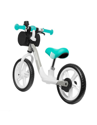 BN-LOE-ARIE_GRAPHITE,Lionelo - Bicicleta usoara fara pedale Arie, Cu claxon, Saculet pentru depozitare, Cu ghidon si sa reglabil