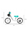 BN-LOE-ARIE_GRAPHITE,Lionelo - Bicicleta usoara fara pedale Arie, Cu claxon, Saculet pentru depozitare, Cu ghidon si sa reglabil