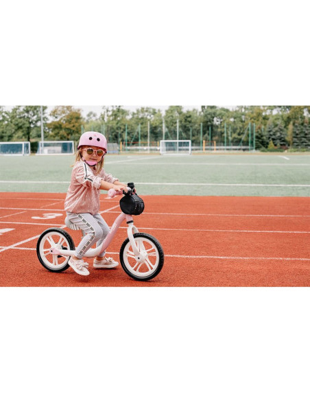 BN-LOE-ARIE_GRAPHITE,Lionelo - Bicicleta usoara fara pedale Arie, Cu claxon, Saculet pentru depozitare, Cu ghidon si sa reglabil