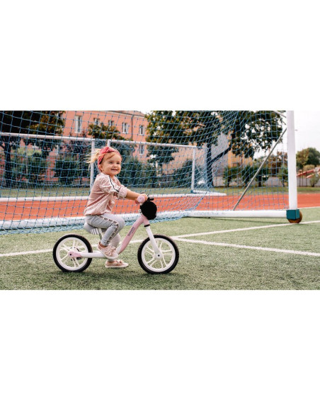 BN-LOE-ARIE_GRAPHITE,Lionelo - Bicicleta usoara fara pedale Arie, Cu claxon, Saculet pentru depozitare, Cu ghidon si sa reglabil