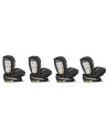 BN-LO-OLIVER_CARBON,Lionelo - Scaun auto Oliver Carbon Spatar reglabil, Protectie laterala, Top Tether, 9-36 Kg, cu Isofix, Conf