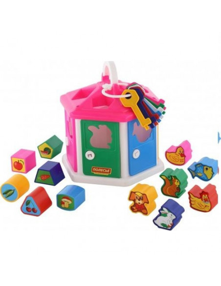 Casuta cu forme si chei, Polesie,ROB-6196