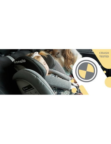 BN-LO-OLIVER_CARBON,Lionelo - Scaun auto Oliver Carbon Spatar reglabil, Protectie laterala, Top Tether, 9-36 Kg, cu Isofix, Conf