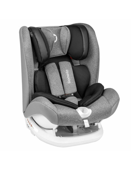 BN-LO-OLIVER_STONE,Lionelo - Scaun auto Oliver Stone Spatar reglabil, Protectie laterala, Top Tether, 9-36 Kg, cu Isofix, Confor