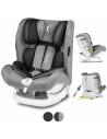 BN-LO-OLIVER_STONE,Lionelo - Scaun auto Oliver Stone Spatar reglabil, Protectie laterala, Top Tether, 9-36 Kg, cu Isofix, Confor
