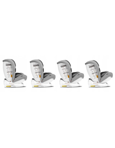 BN-LO-OLIVER_STONE,Lionelo - Scaun auto Oliver Stone Spatar reglabil, Protectie laterala, Top Tether, 9-36 Kg, cu Isofix, Confor