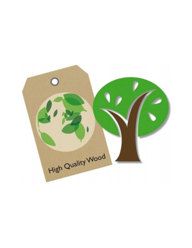 BN-80092,Joueco - Antepremergator cu 34 de cuburi, Familia Wildies, Din lemn certificat FSC, 12 luni+, Multicolor