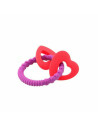 BN-22268_mov,Happy World - Jucarie de dentitie din silicon organic, Mov