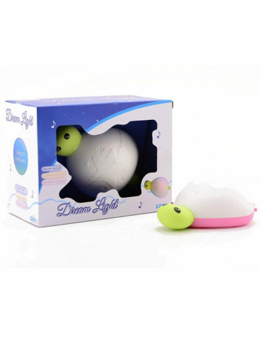 22244,Happy World - Lampa de veghe testoasa cu sunete si lumini
