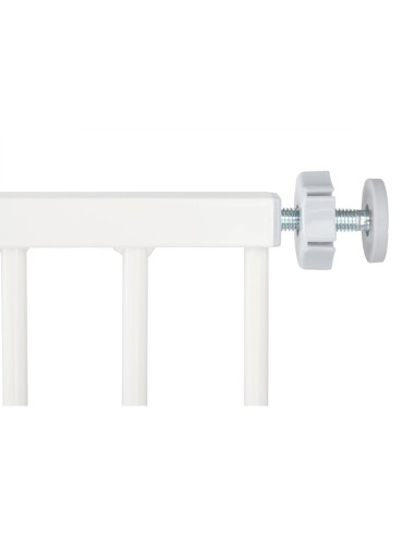 BN-QM-THOR,Qmini - Poarta siguranta Thor, 74 - 109.4 cm, Inchidere automata, Sistem dublu de blocare, Otel, Garantie extinsa:3 a