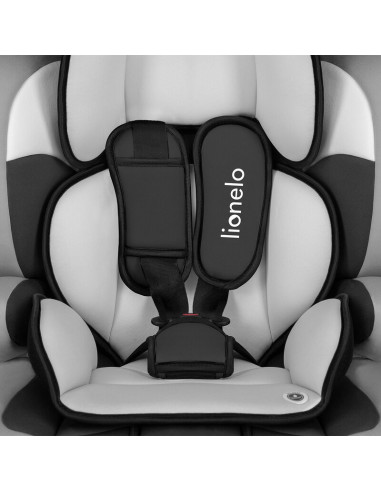 BN-LO-LEVI_ONE_GREY,Lionelo - Scaun auto Levi One Spatar detasabil, 9-36 Kg, Conform cu standardul european de securitate ECE R4