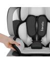 BN-LO-LEVI_ONE_GREY,Lionelo - Scaun auto Levi One Spatar detasabil, 9-36 Kg, Conform cu standardul european de securitate ECE R4