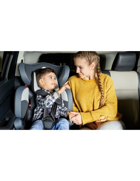 BN-LO-LEVI_ONE_GREY,Lionelo - Scaun auto Levi One Spatar detasabil, 9-36 Kg, Conform cu standardul european de securitate ECE R4