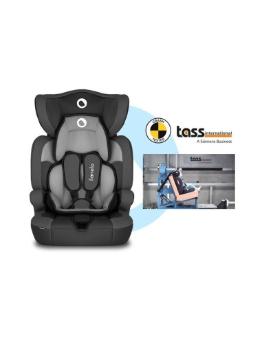 BN-LO-LEVI_ONE_BLACK,Lionelo - Scaun auto Levi One Spatar detasabil, 9-36 Kg, Conform cu standardul european de securitate ECE R