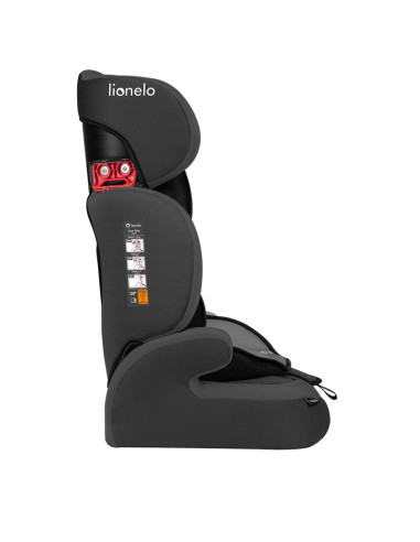 BN-LO-LEVI_ONE_BLACK,Lionelo - Scaun auto Levi One Spatar detasabil, 9-36 Kg, Conform cu standardul european de securitate ECE R