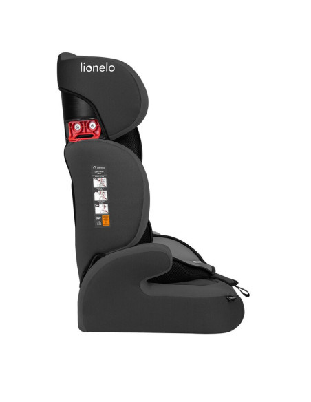 BN-LO-LEVI_ONE_BLACK,Lionelo - Scaun auto Levi One Spatar detasabil, 9-36 Kg, Conform cu standardul european de securitate ECE R