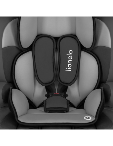 BN-LO-LEVI_ONE_BLACK,Lionelo - Scaun auto Levi One Spatar detasabil, 9-36 Kg, Conform cu standardul european de securitate ECE R