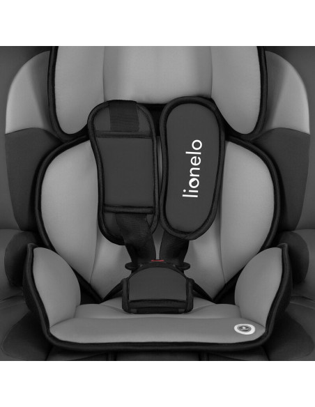 BN-LO-LEVI_ONE_BLACK,Lionelo - Scaun auto Levi One Spatar detasabil, 9-36 Kg, Conform cu standardul european de securitate ECE R