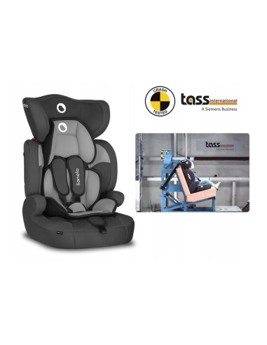 BN-LO-LEVI_ONE_BLACK,Lionelo - Scaun auto Levi One Spatar detasabil, 9-36 Kg, Conform cu standardul european de securitate ECE R