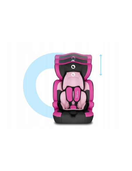 BN-LO-LEVI_ONE_CANDY_PINK,Lionelo - Scaun auto Levi One Candy Spatar detasabil, 9-36 Kg, Conform cu standardul european de secur