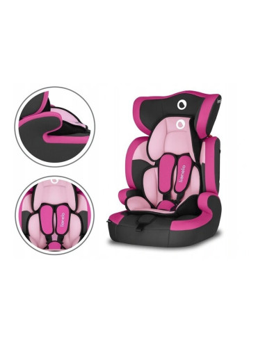 BN-LO-LEVI_ONE_CANDY_PINK,Lionelo - Scaun auto Levi One Candy Spatar detasabil, 9-36 Kg, Conform cu standardul european de secur
