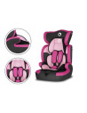 BN-LO-LEVI_ONE_CANDY_PINK,Lionelo - Scaun auto Levi One Candy Spatar detasabil, 9-36 Kg, Conform cu standardul european de secur